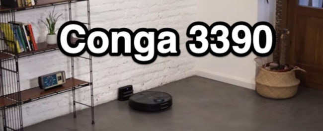 El Conga 3390 nos permite automatizar la limpieza del hogar